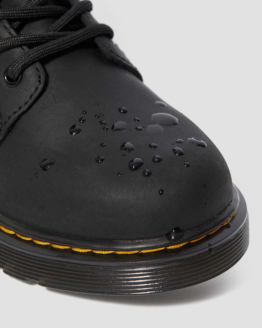sorte dr martens 1460 vandtætte børne støvler