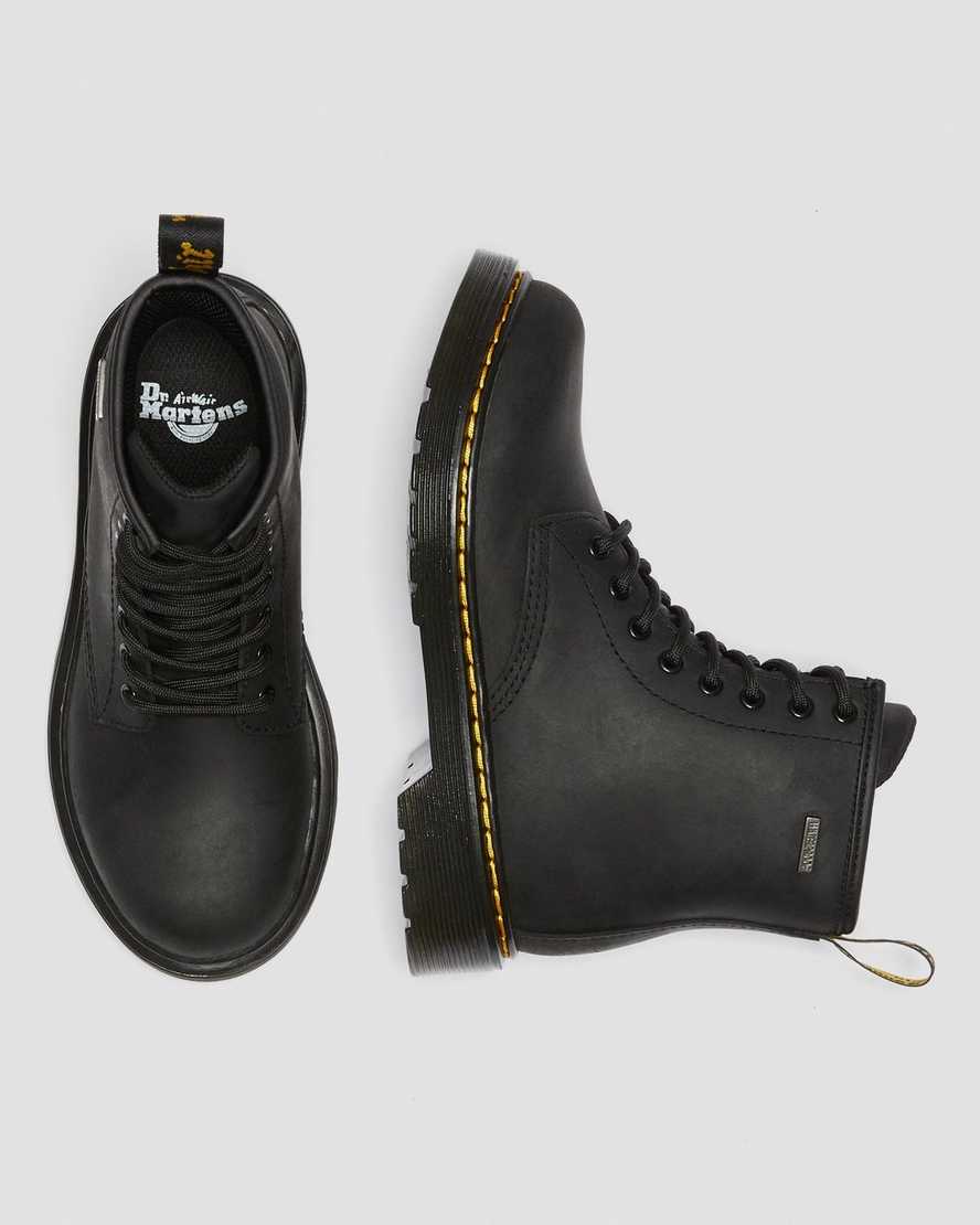 sorte dr martens 1460 vandtætte børne støvler