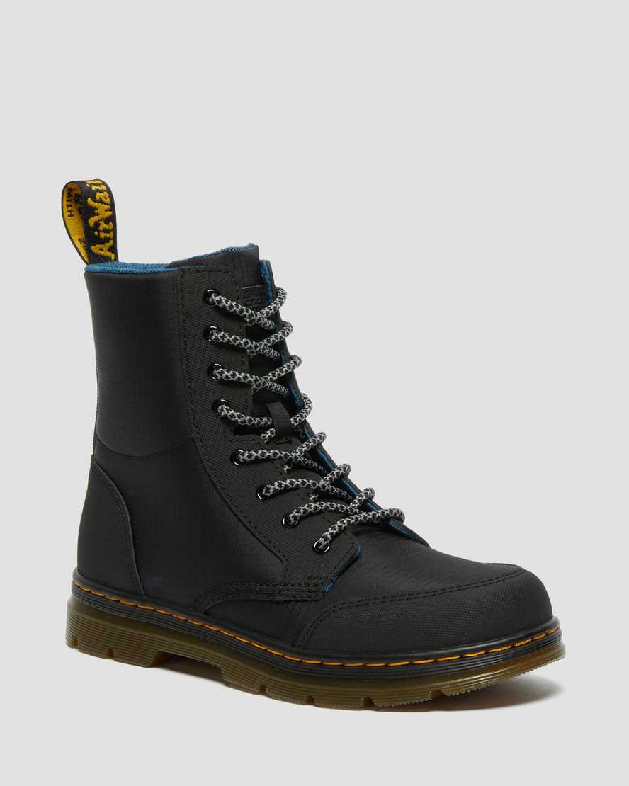 sorte dr martens combs utility børne casual støvler
