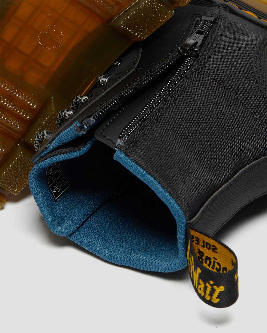 sorte dr martens combs utility børne casual støvler