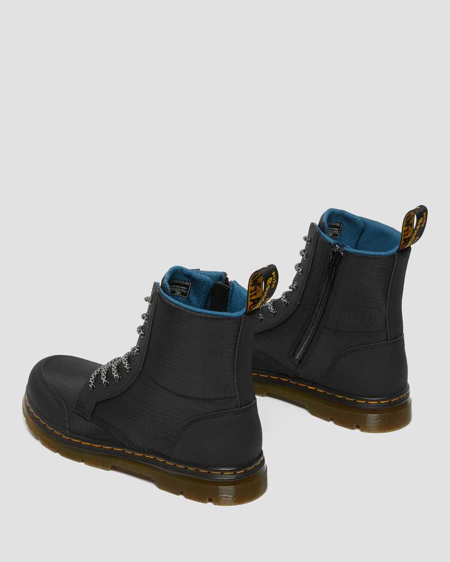 sorte dr martens combs utility børne casual støvler