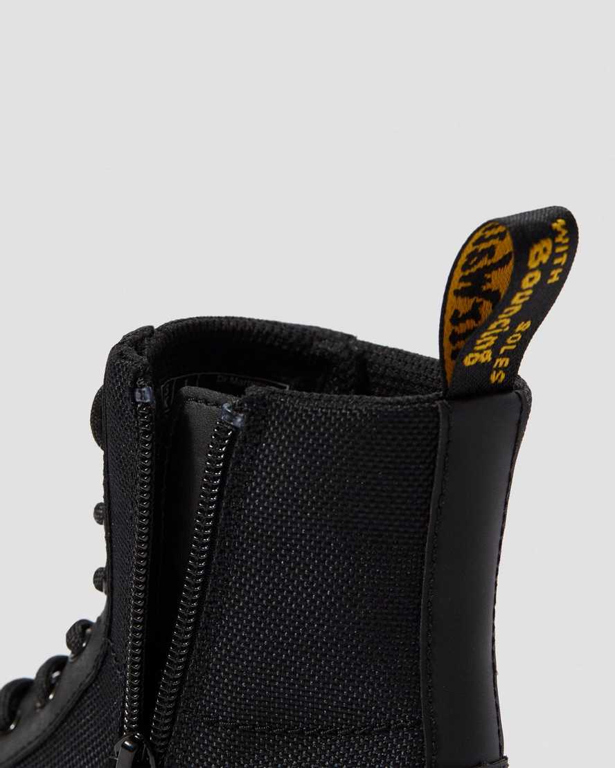 sorte dr martens combs extra tough poly børne casual støvler