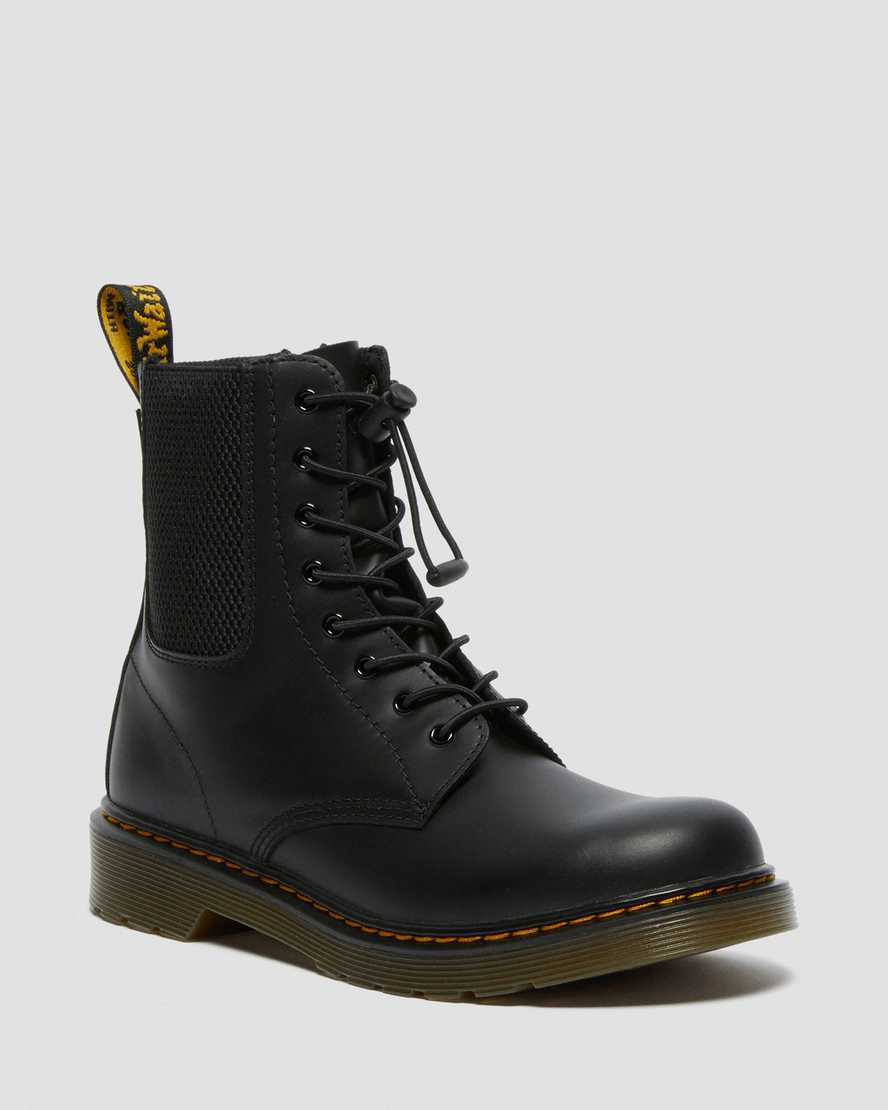 sorte dr martens 1460 harper børne støvler