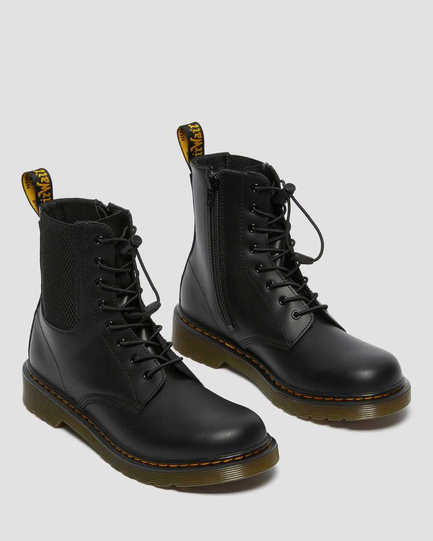 sorte dr martens 1460 harper børne støvler