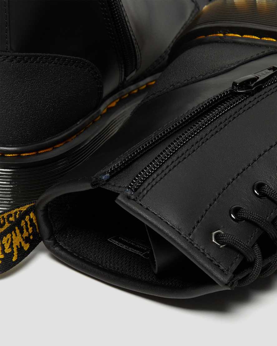 sorte dr martens 1460 overlay børne casual støvler