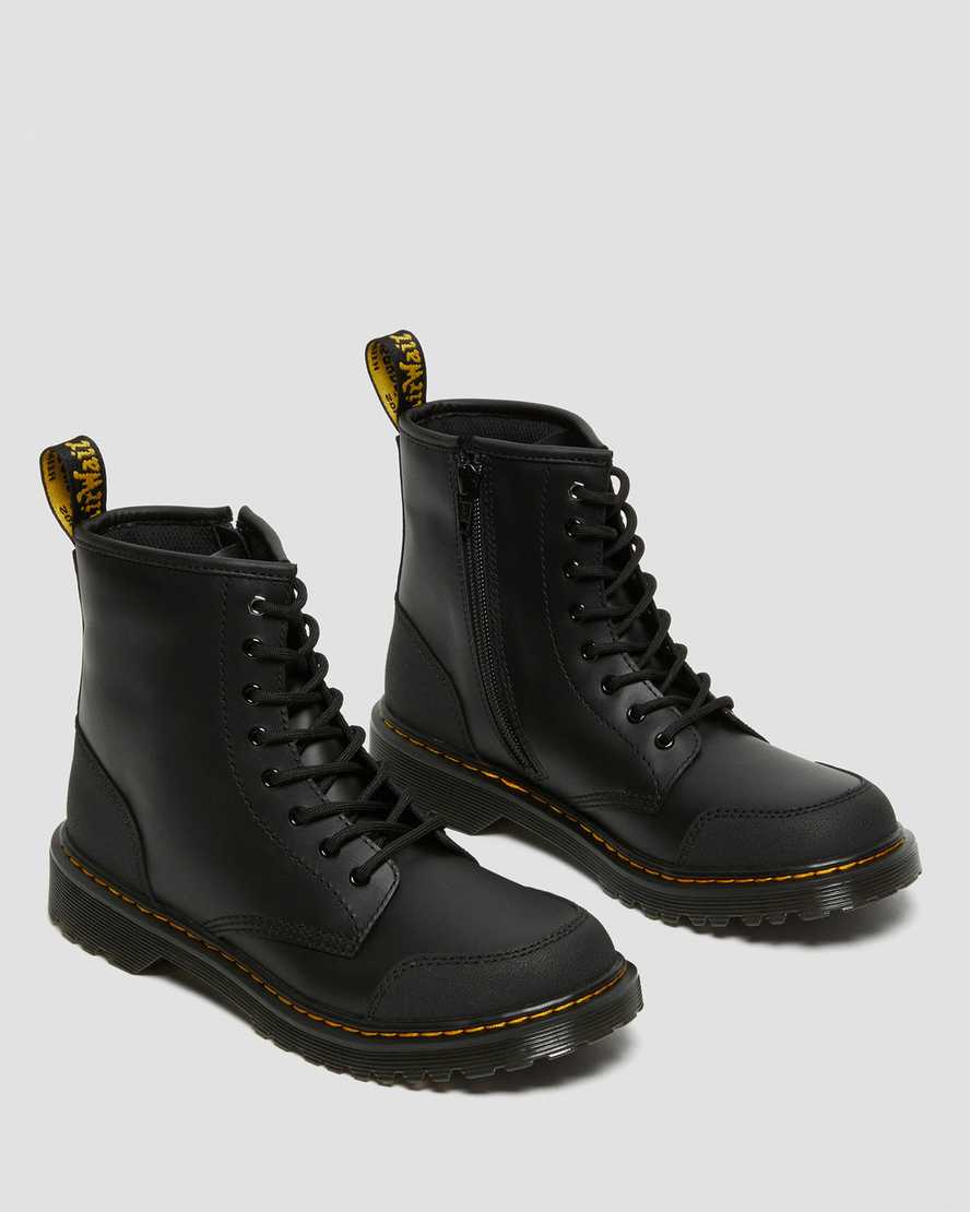 sorte dr martens 1460 overlay børne casual støvler