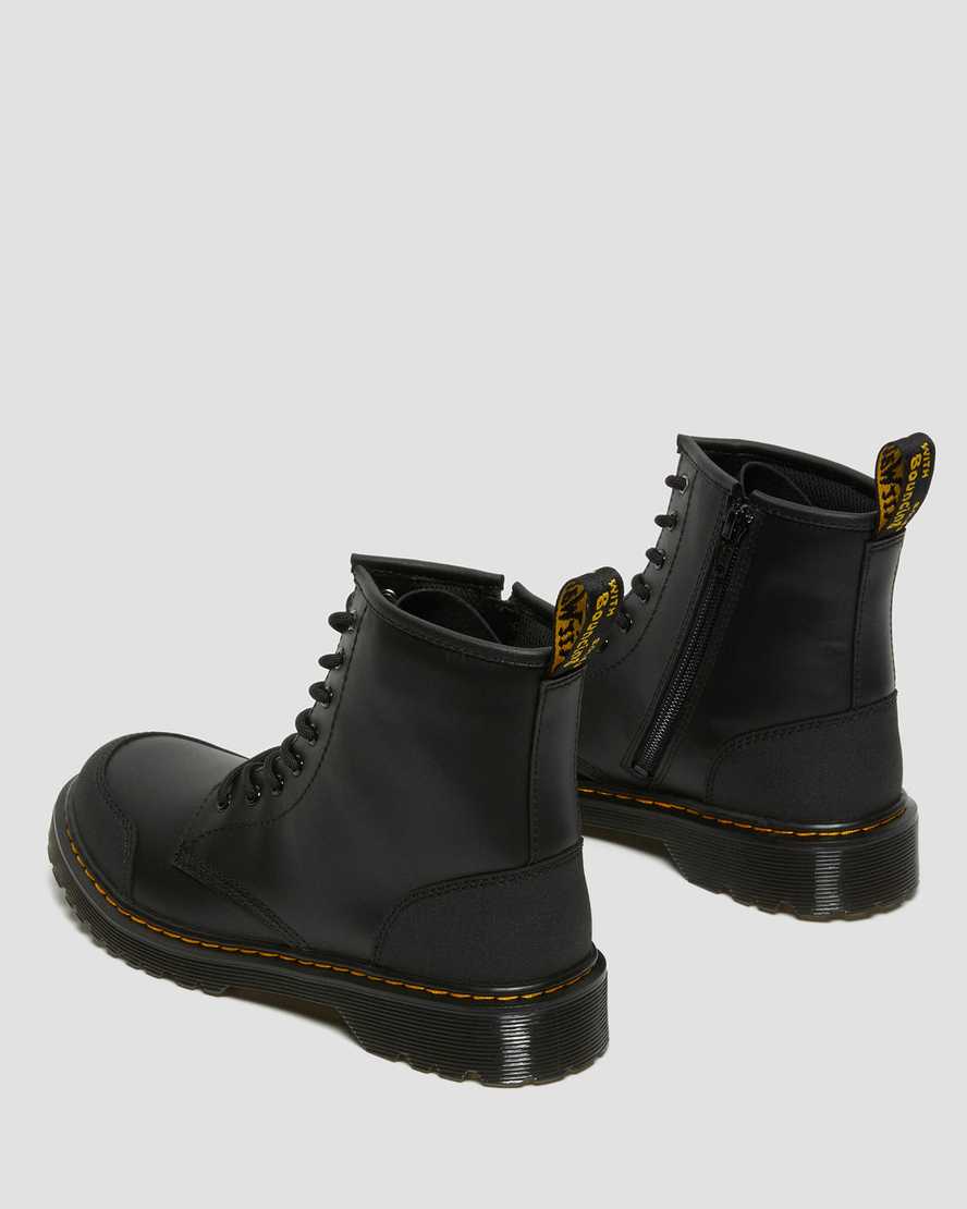 sorte dr martens 1460 overlay børne casual støvler