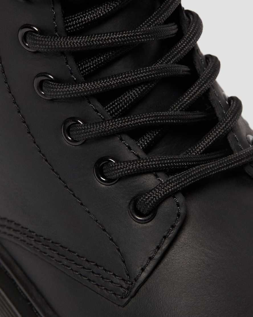 sorte dr martens 1460 børne støvler i kunstpels