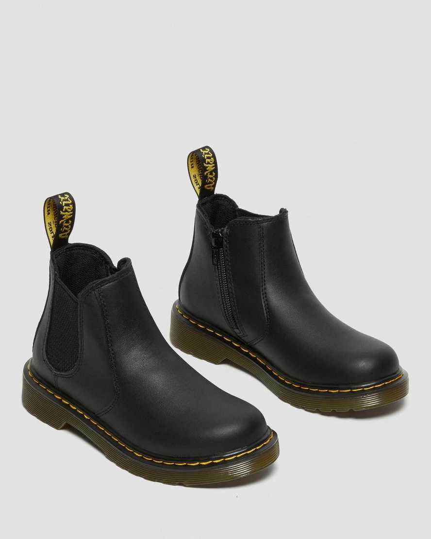 dr. martens 2976 softy t chelsea-støvler til børn i sort