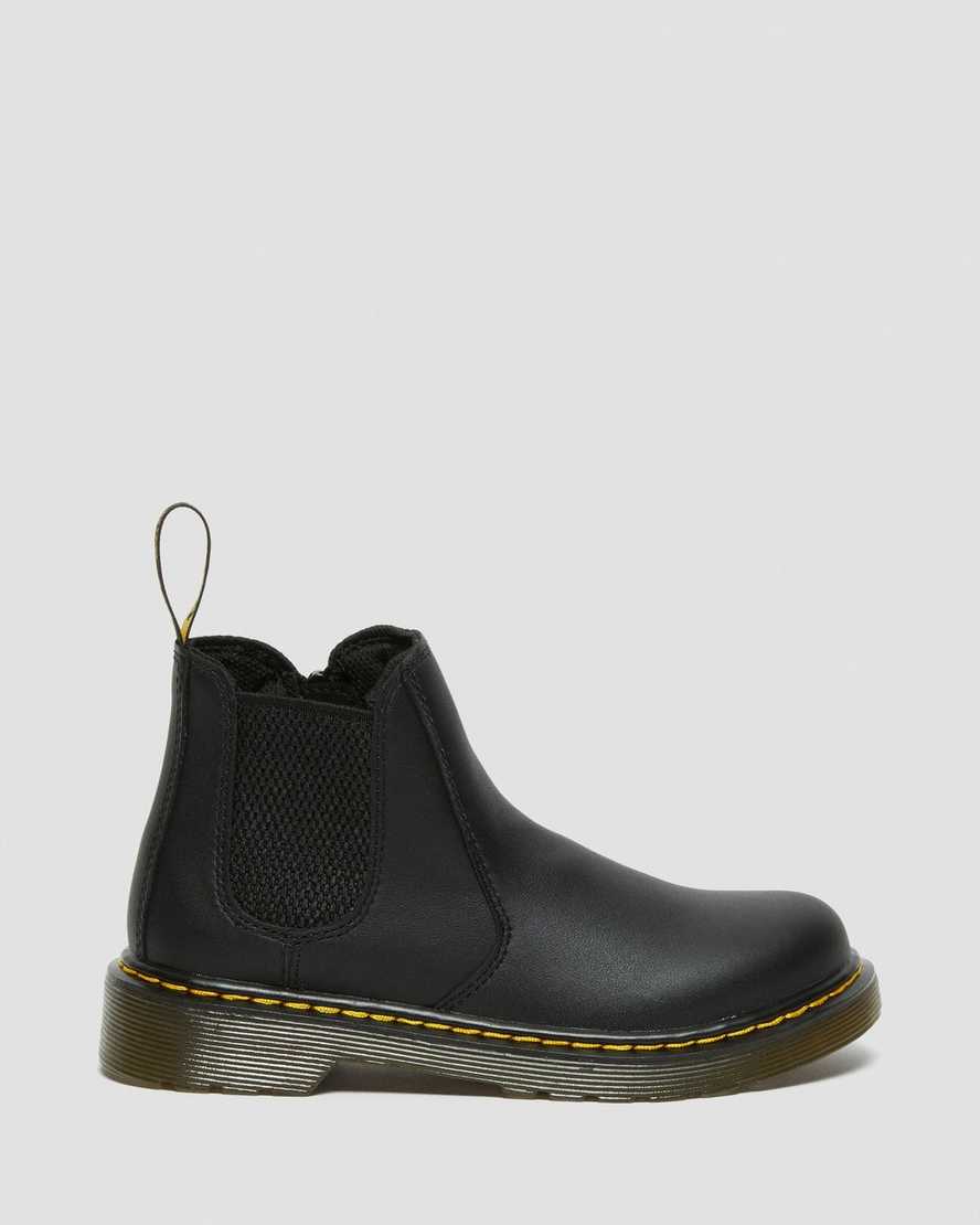 dr. martens 2976 softy t chelsea-støvler til børn i sort