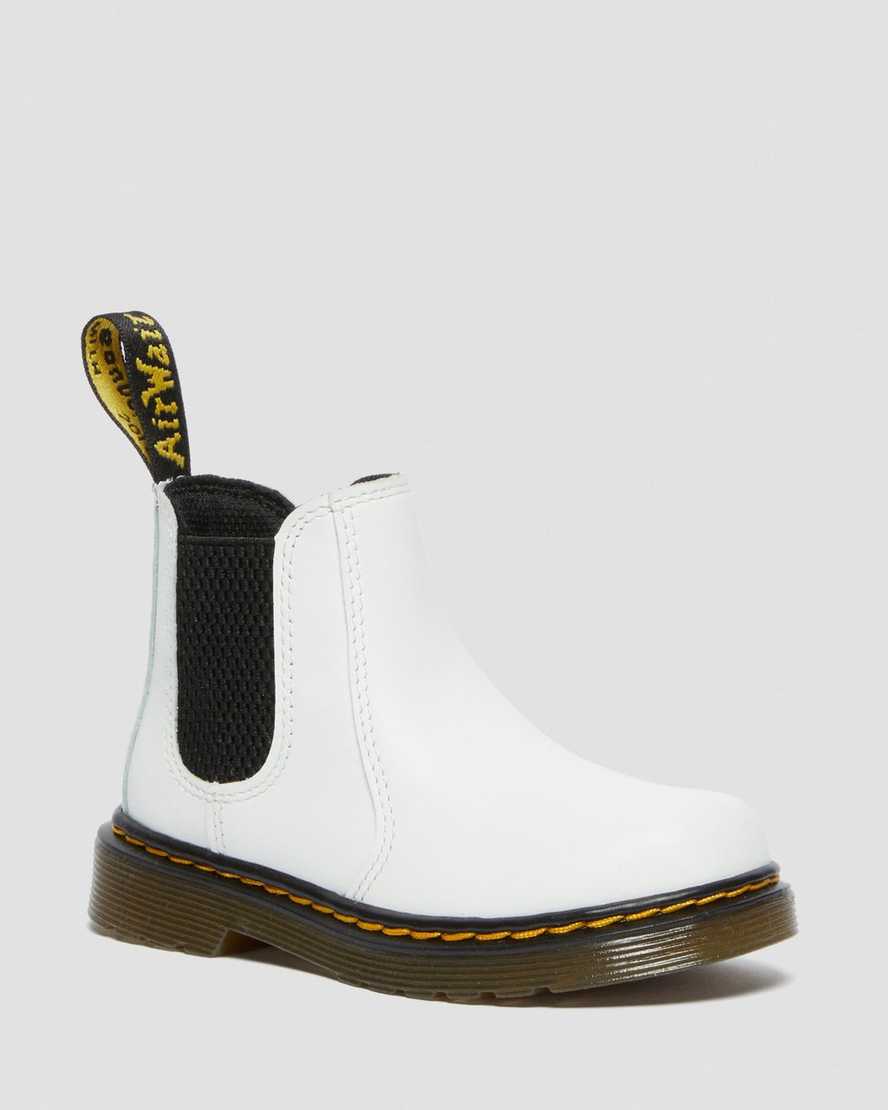 hvide dr martens 2976 børne chelsea støvler