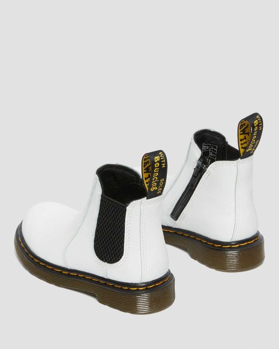hvide dr martens 2976 børne chelsea støvler