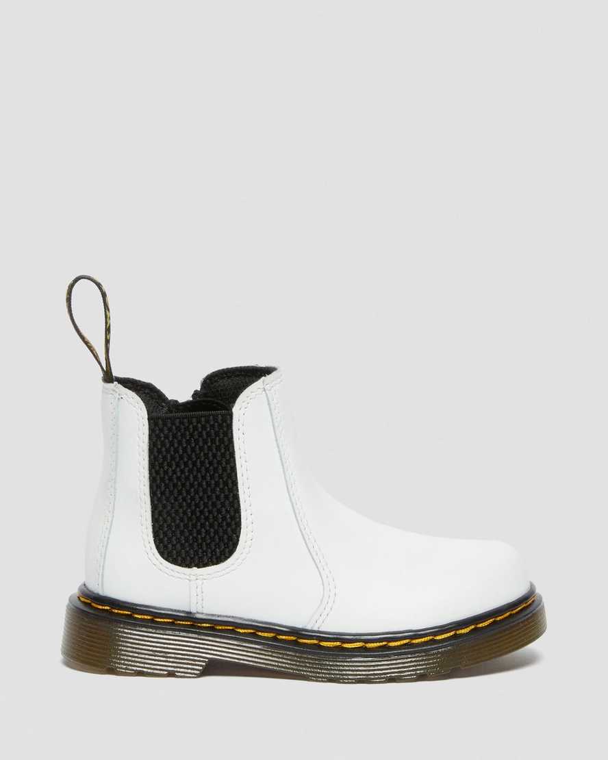 hvide dr martens 2976 børne chelsea støvler