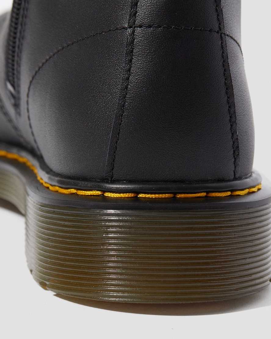 sorte dr martens 1460 softy t børnestøvler med snøre