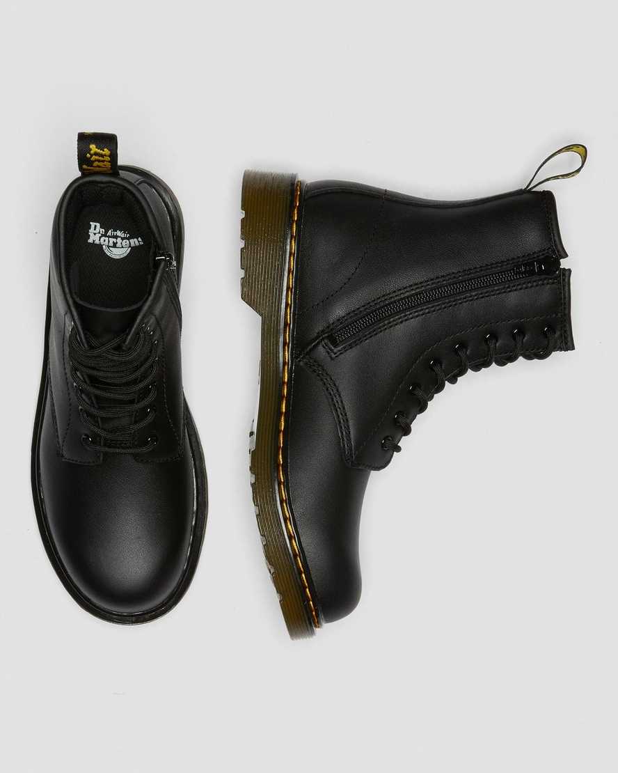 sorte dr martens 1460 softy t børnestøvler med snøre
