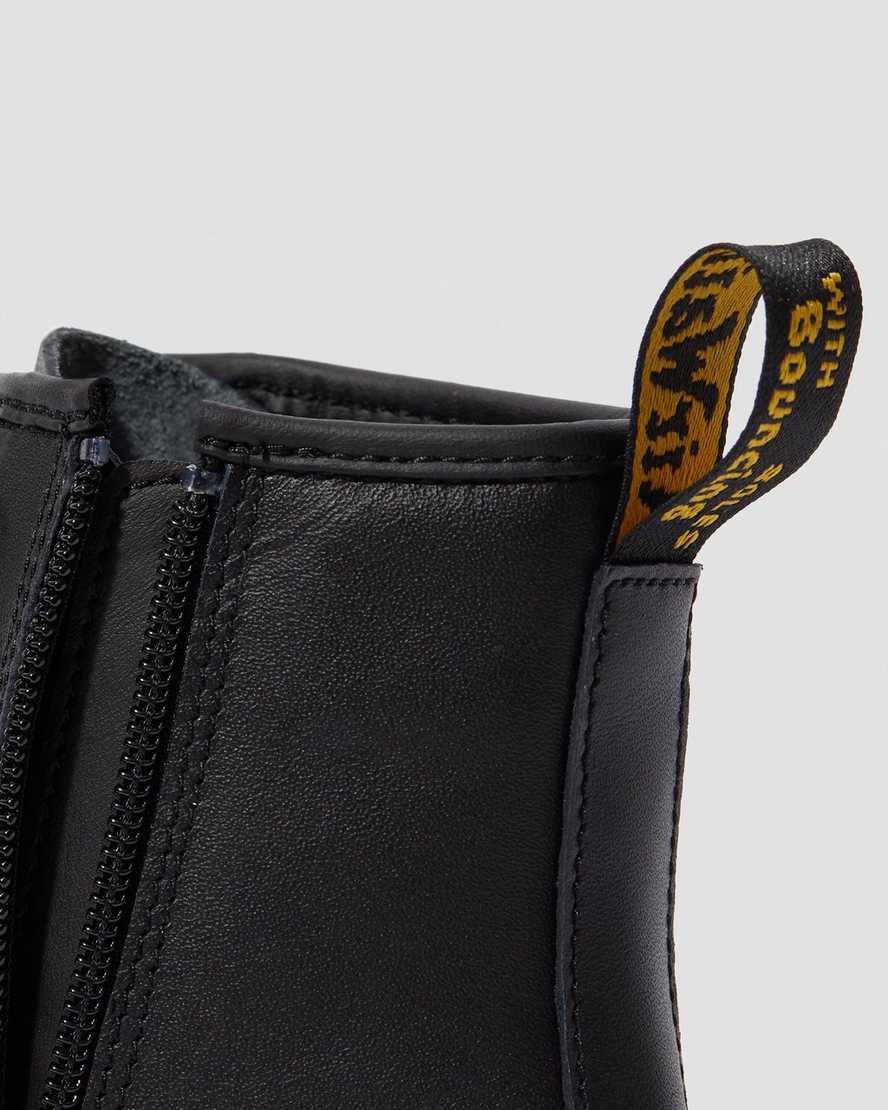 sorte dr martens 1460 softy t børnestøvler med snøre
