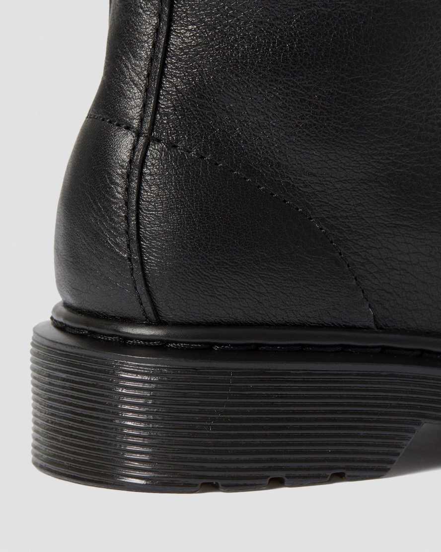 sorte dr martens 1460 pascal børnestøvler med snøre