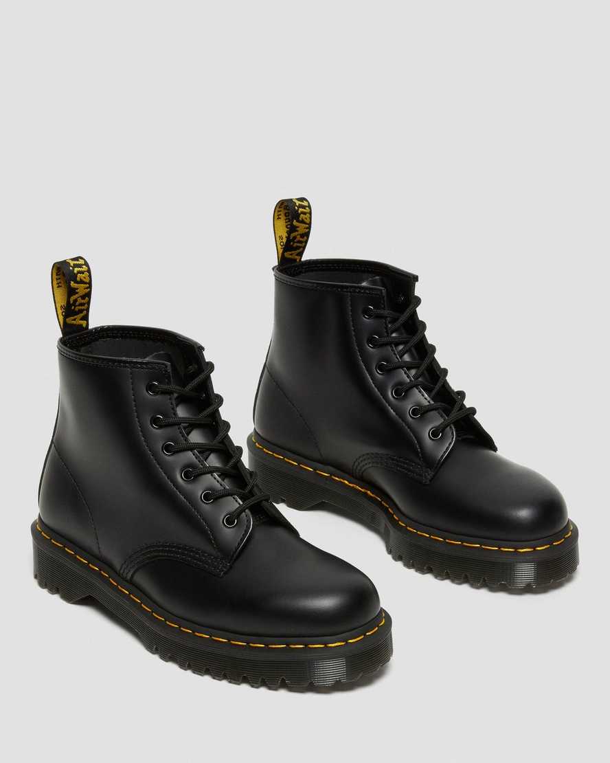 sorte dr martens 101 bex smooth herre ankelstøvler