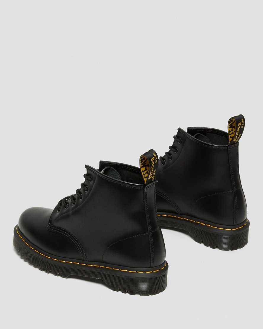 sorte dr martens 101 bex smooth herre ankelstøvler