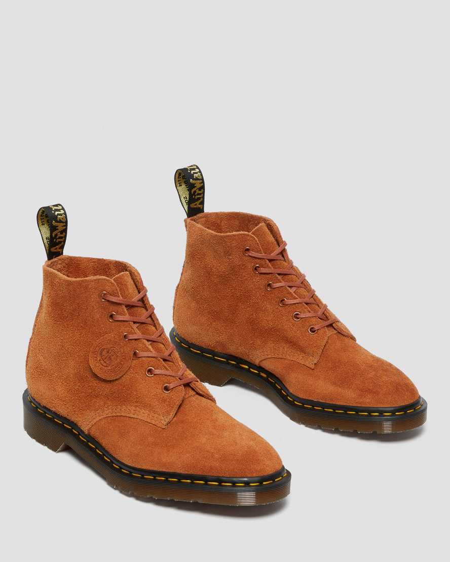 brune dr martens 101 herre ankelstøvler