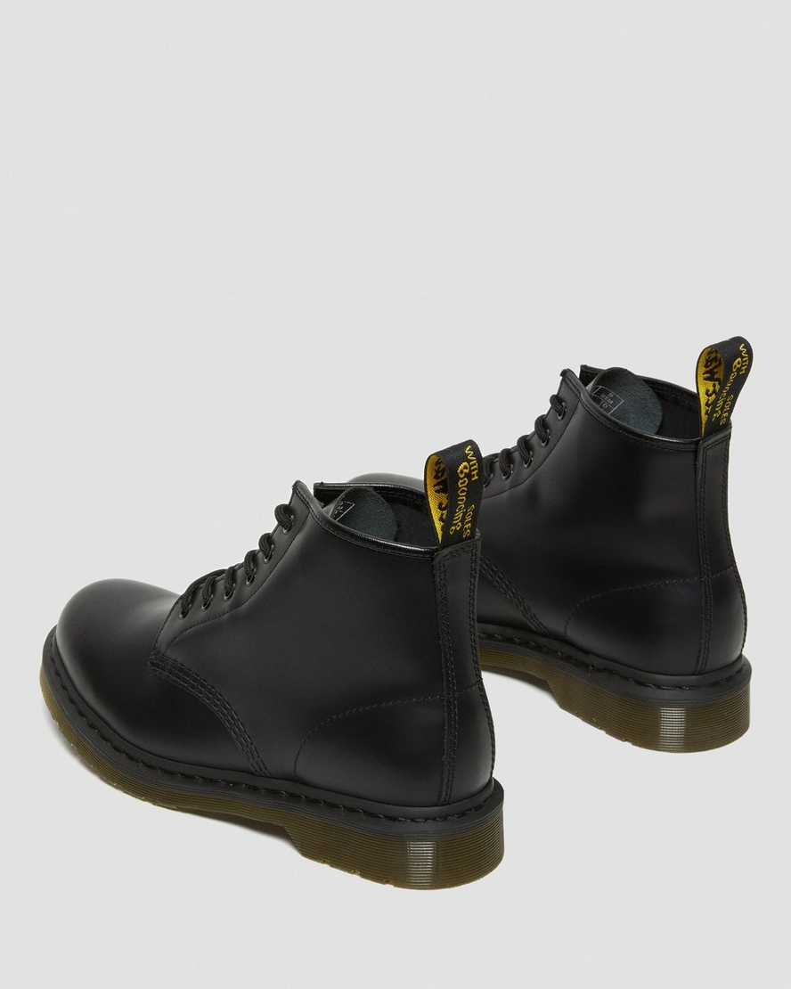 sorte dr martens 101 smooth herre ankelstøvler