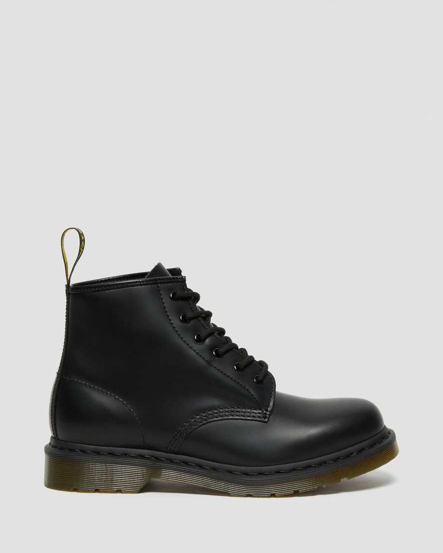 sorte dr martens 101 smooth herre ankelstøvler