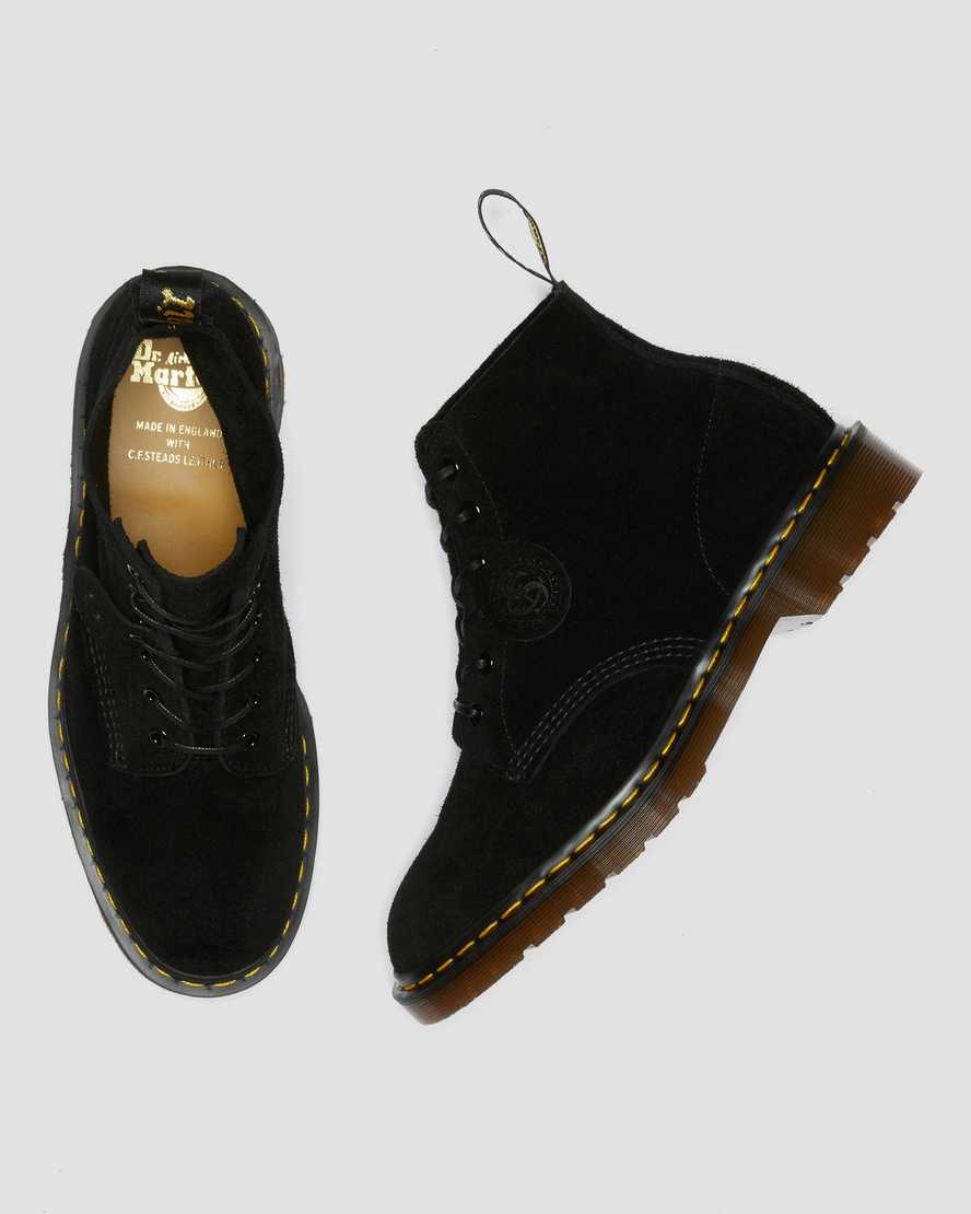sorte dr martens 101 herre ankelstøvler