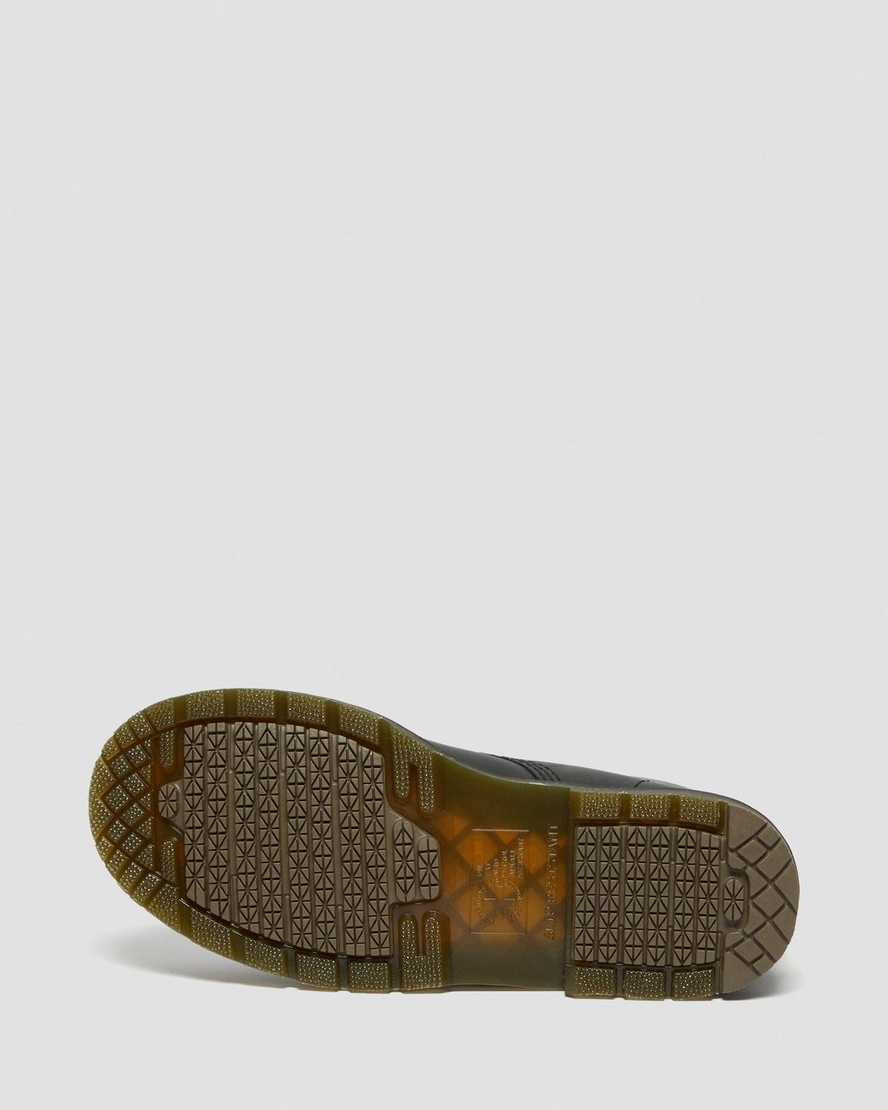 sorte dr martens 1460 skridsikre ståltå herre casual støvler