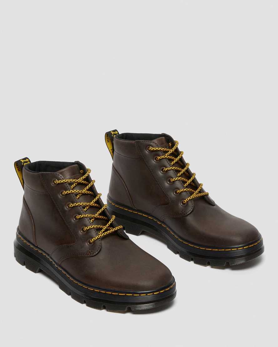 brune dr martens bonny herre casual støvler