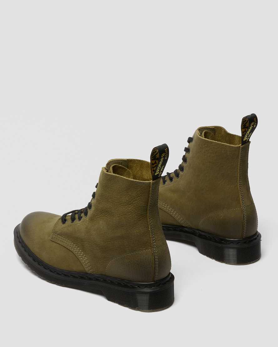 dr. martens 1460 pascal made in england titan herre casual støvler olivengrøn