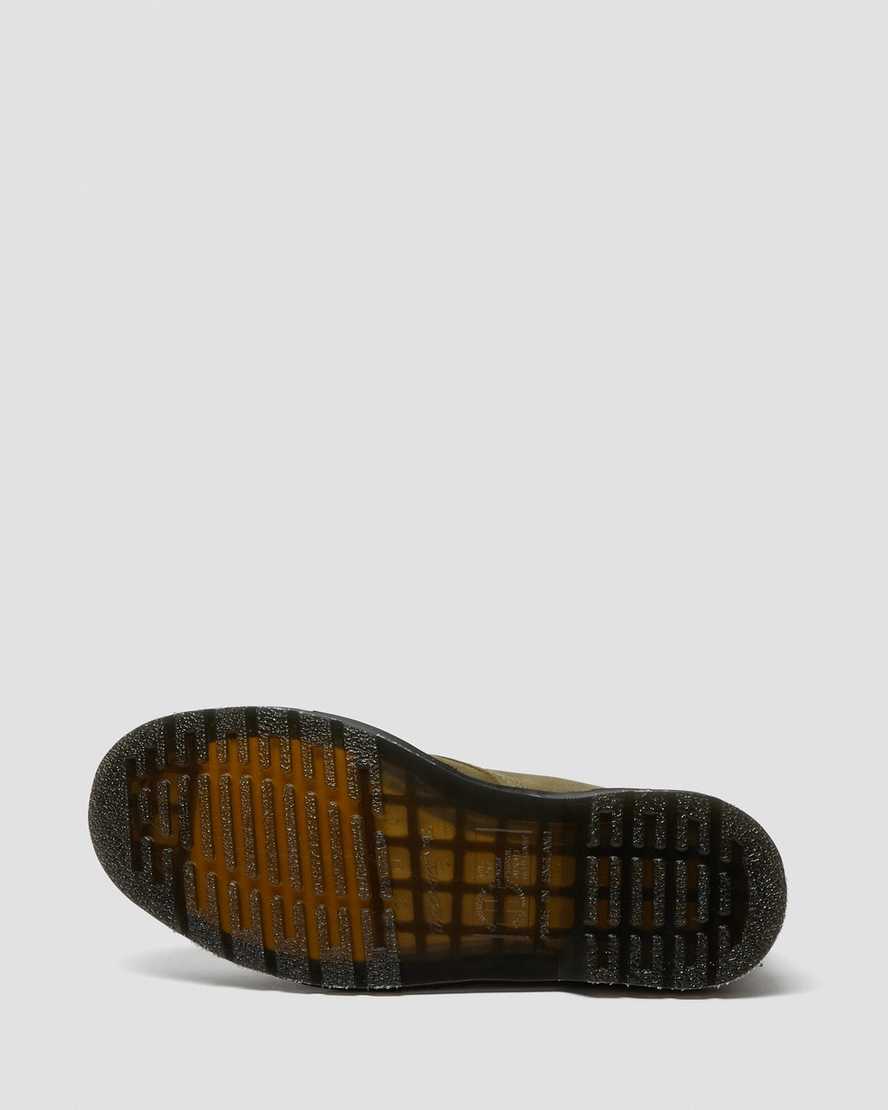 dr. martens 1460 pascal made in england titan herre casual støvler olivengrøn