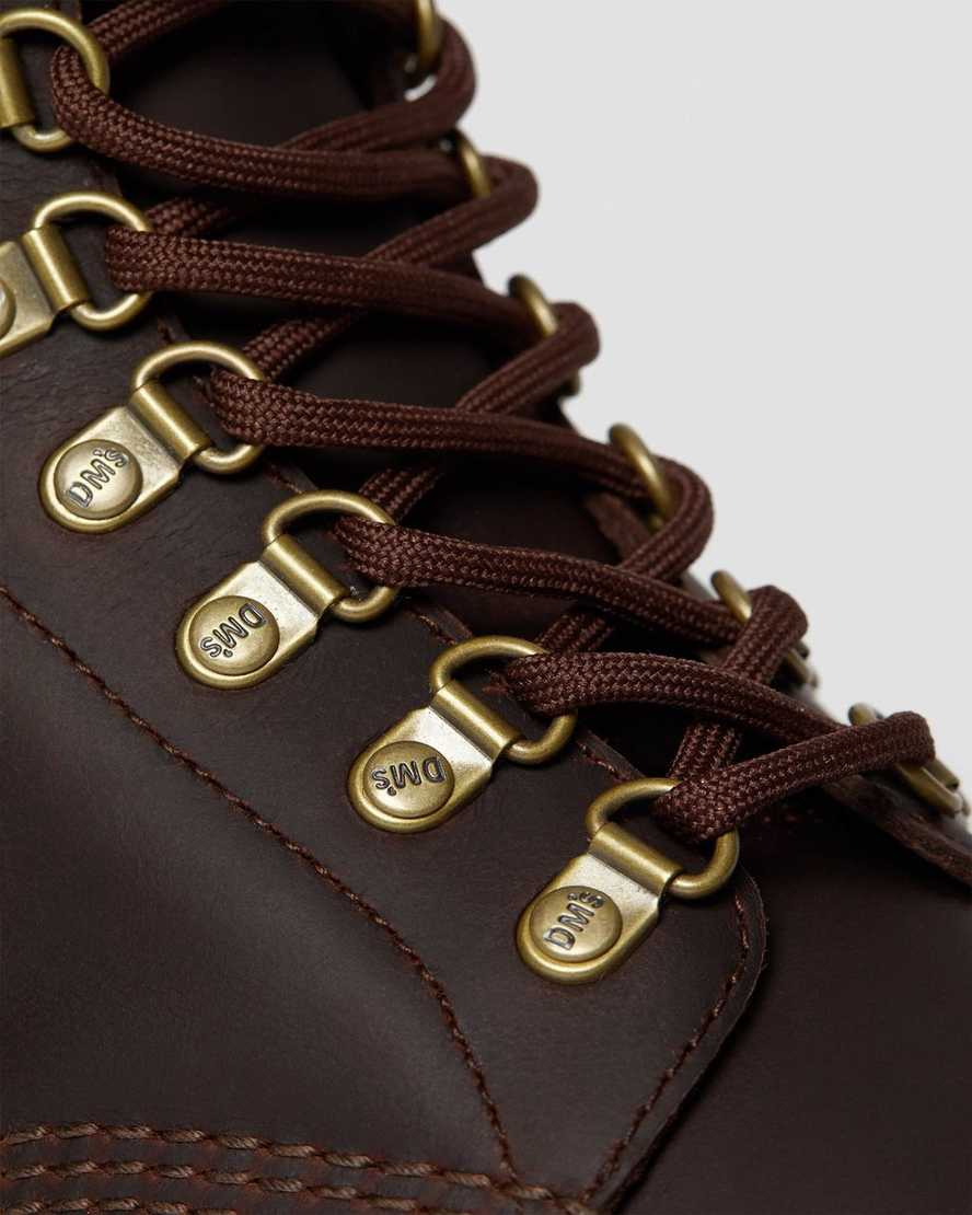 dr. martens 1460 dms wintergrip fleece herre støvler i mørkebrun