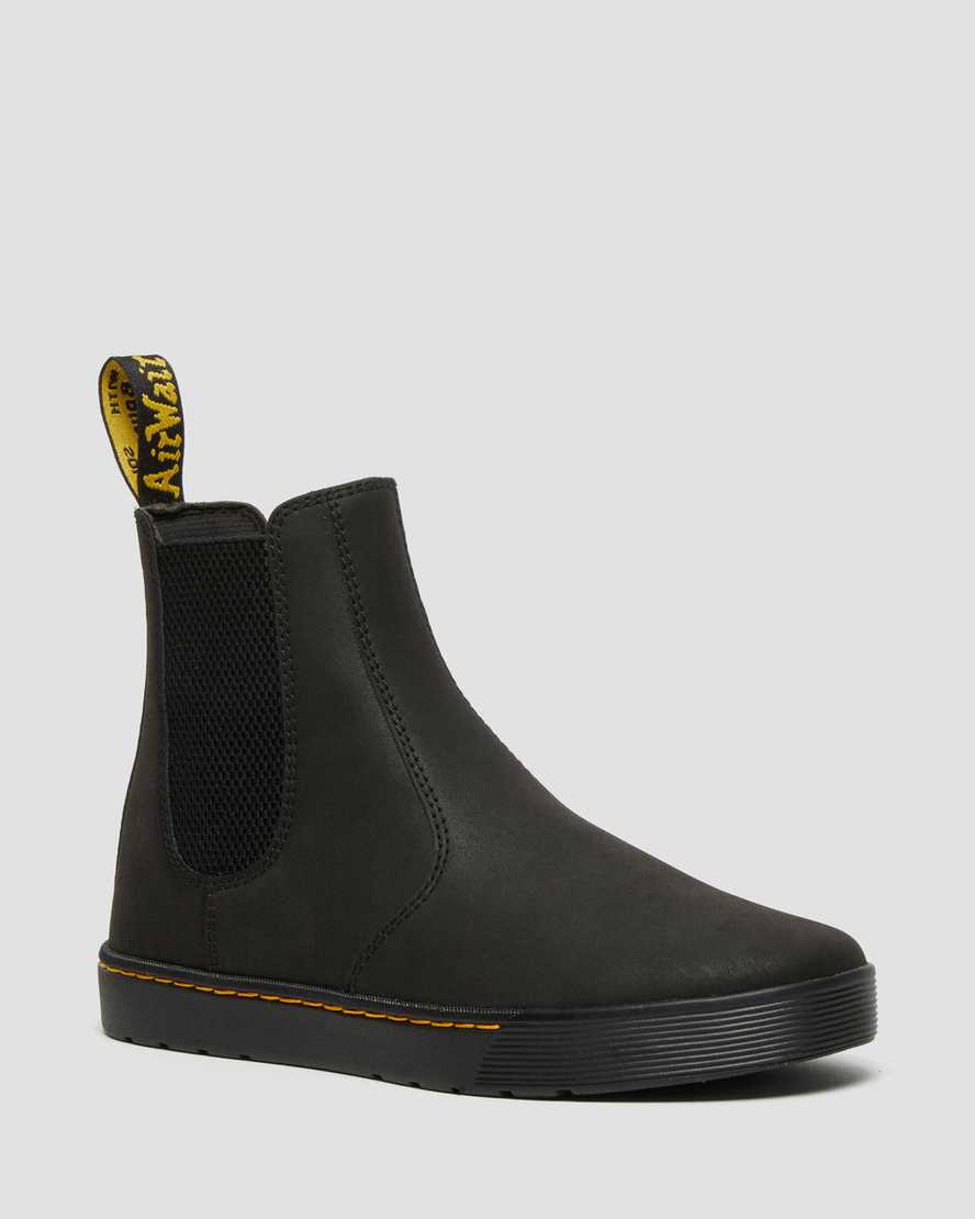 sorte dr martens tempesta casual herre chelsea støvler