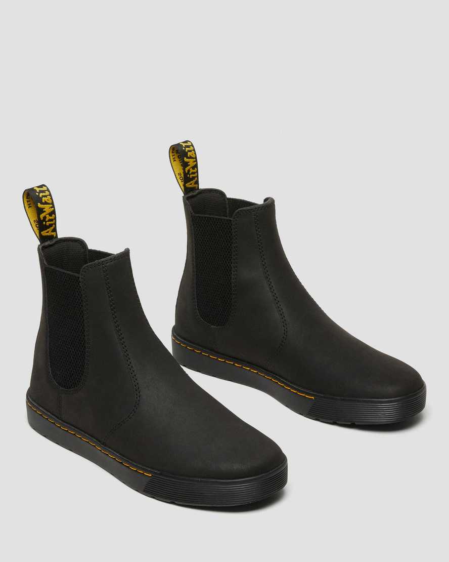 sorte dr martens tempesta casual herre chelsea støvler