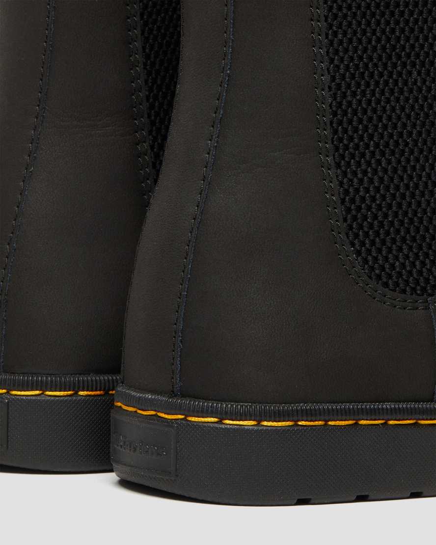 sorte dr martens tempesta casual herre chelsea støvler