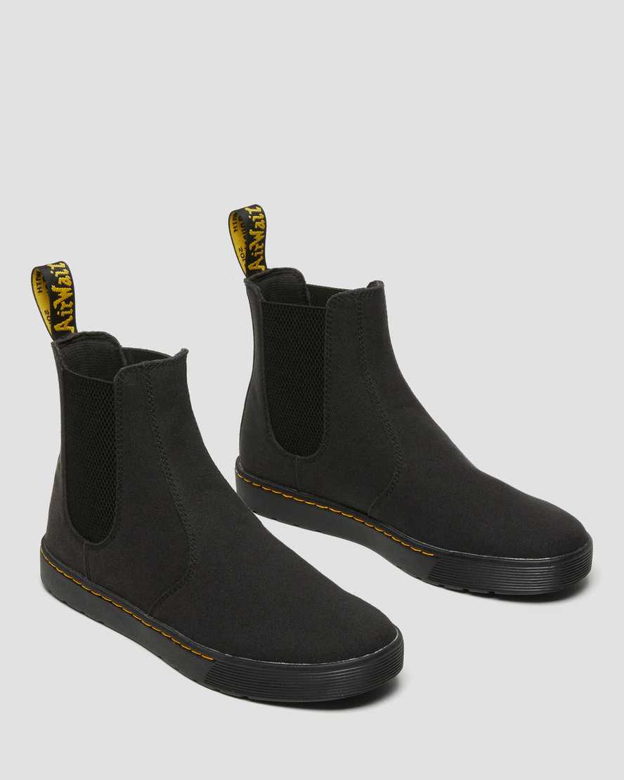 sorte dr martens tempesta casual herre chelsea støvler