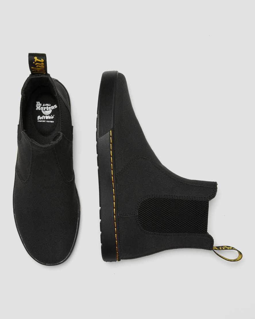 sorte dr martens tempesta casual herre chelsea støvler