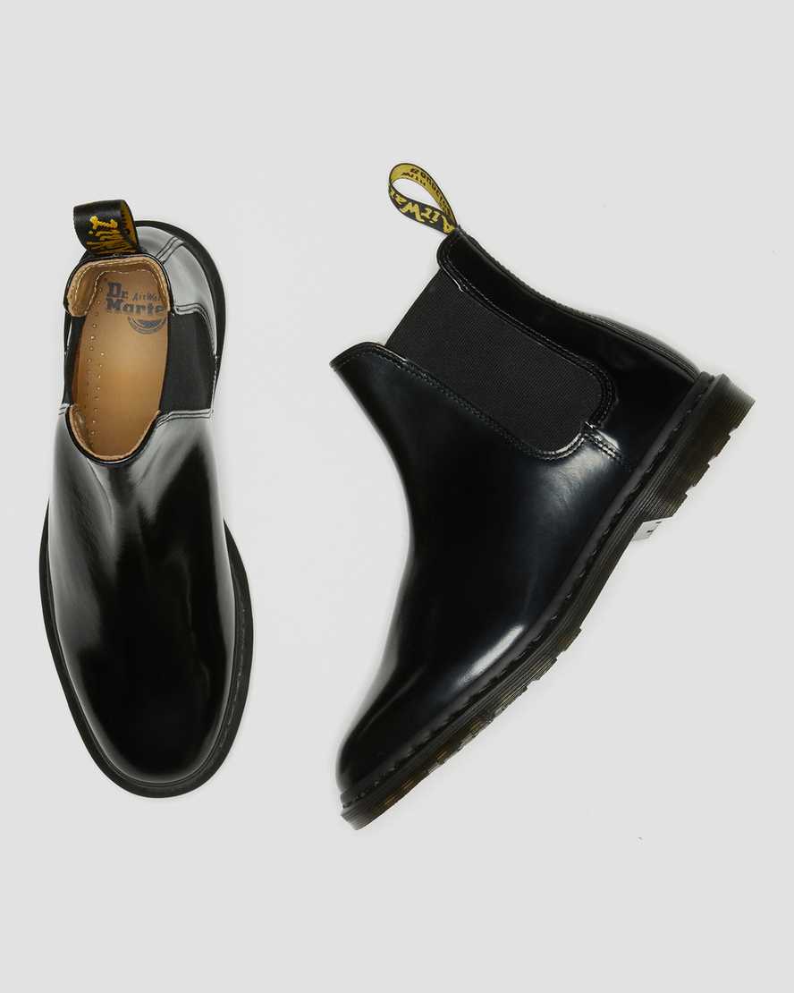 sorte dr martens graeme ii smooth herre chelsea støvler