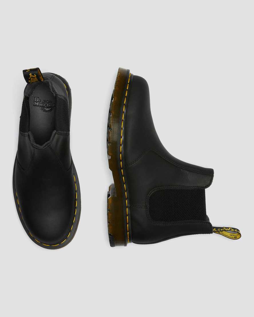 sorte dr martens 2976 dms wintergrip herre chelsea støvler