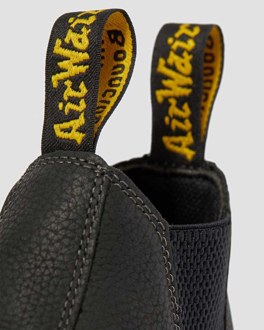 sorte dr martens hardie work herre chelsea støvler
