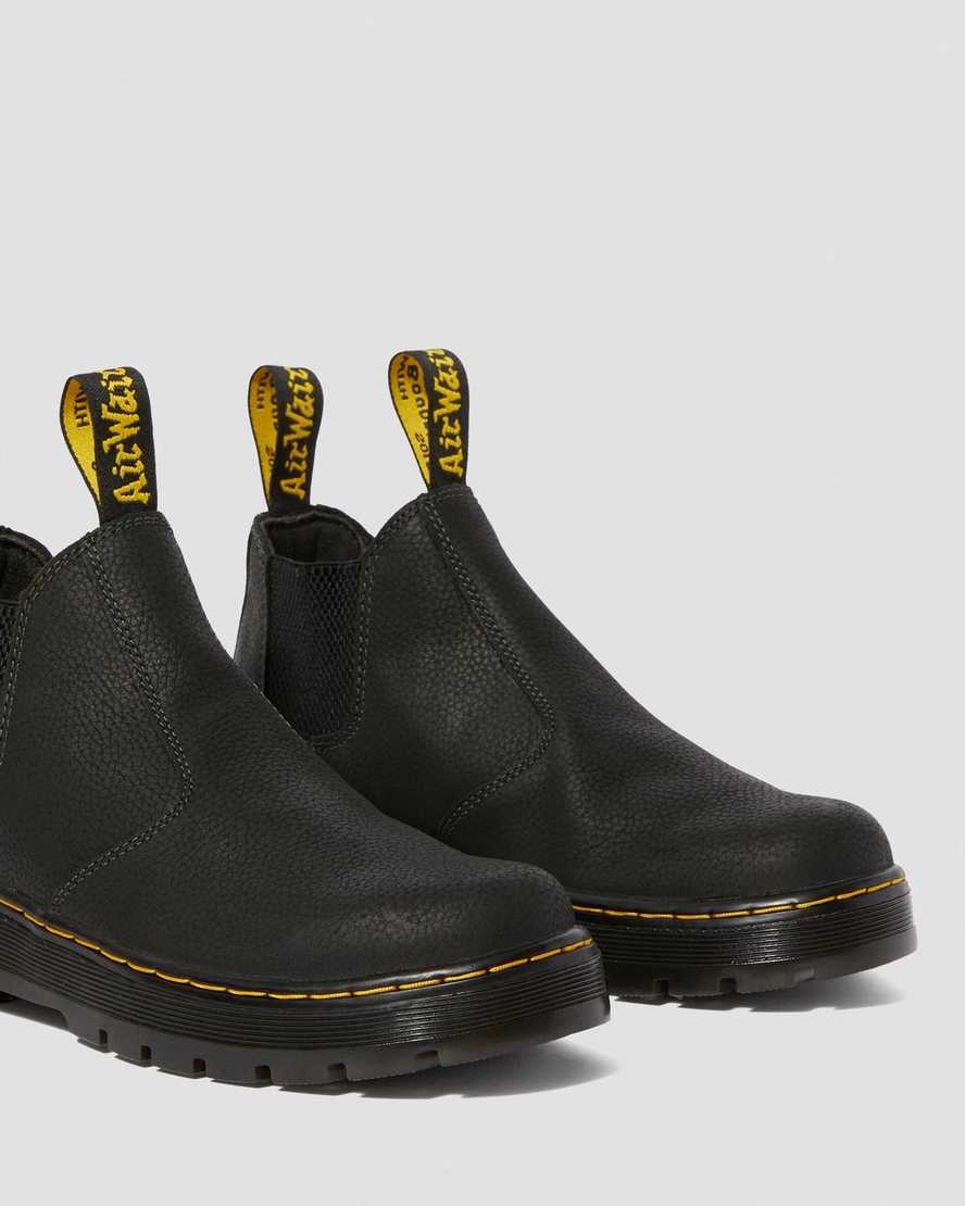 sorte dr martens hardie work herre chelsea støvler