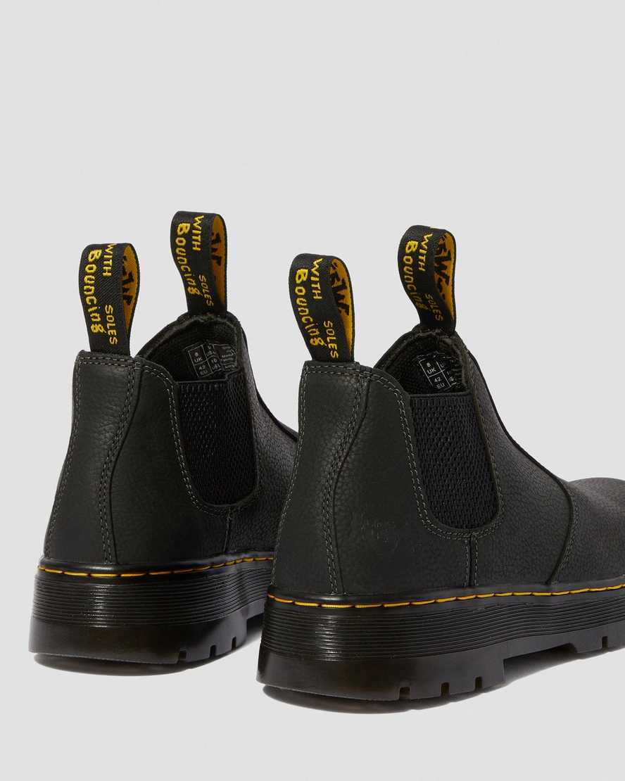 sorte dr martens hardie work herre chelsea støvler