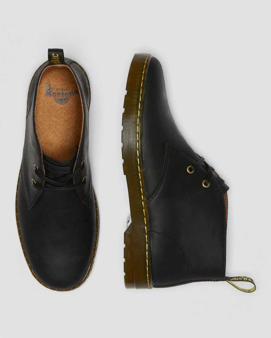sorte dr martens cabrillo wyoming herre desert støvler