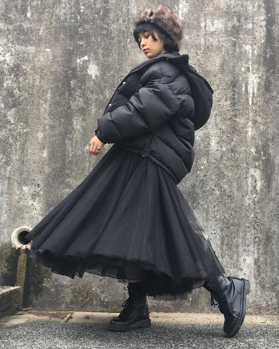 sorte dr martens 1460 mono smooth herrestøvler med snørebånd