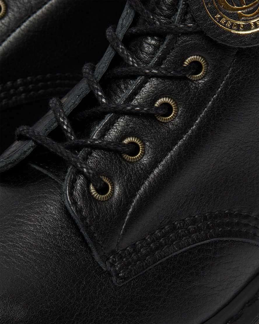 sorte dr martens 1460 pascal herrestøvler med snørebånd