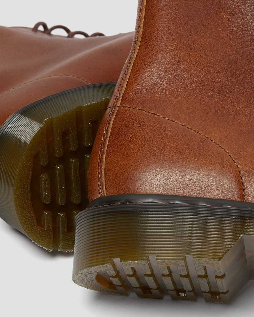 dr. martens 1460 pascal herrestøvler med snørebånd brune