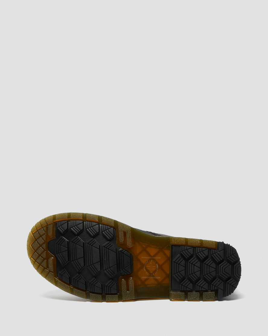 sorte dr martens 1460 dms wintergrip herrestøvler med snørebånd