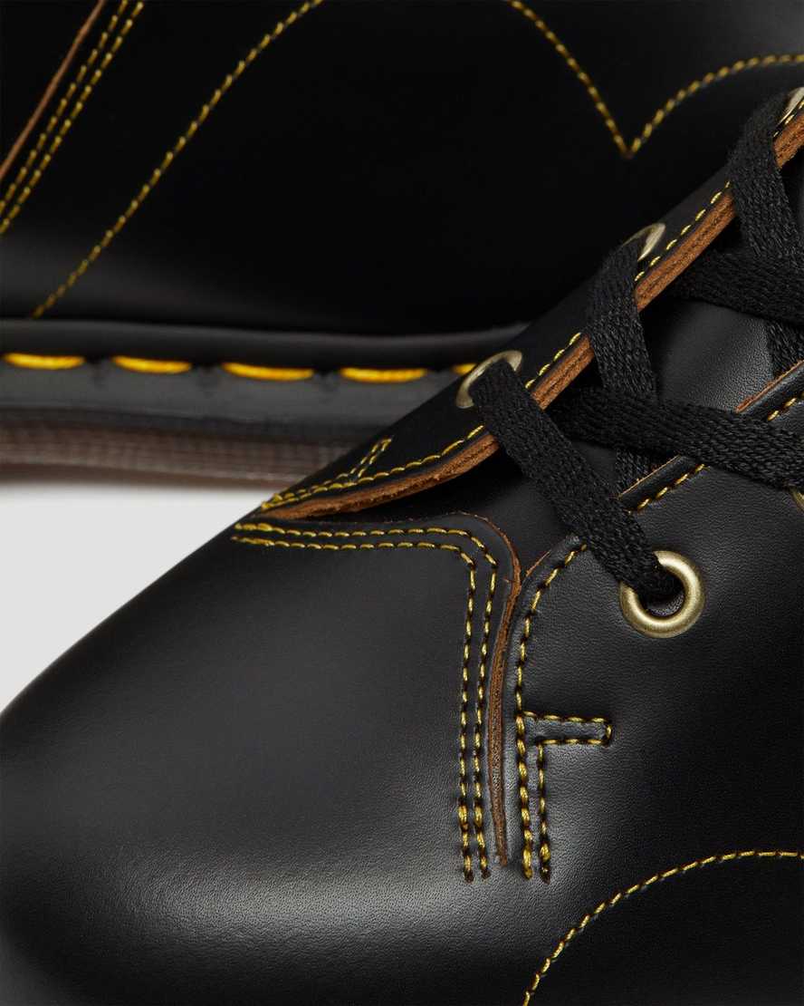sorte dr. martens church vintage herre-abe-støvler