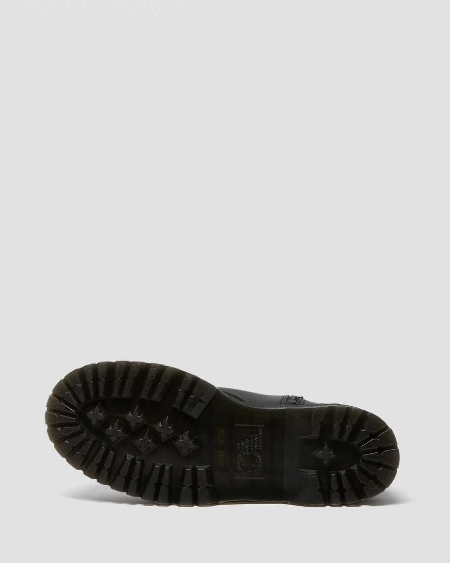 sorte dr martens jadon ii mono herre platformstøvler
