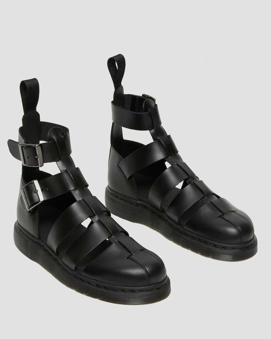 sorte dr martens geraldo herre gladiator sandaler